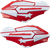 Powermadd Sentinel Handguards - Red/White 34422