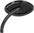 Arlen Ness Mirror - Beveled - Side View - Short - Cat Eye - Black - Left 13-130