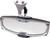 Seizmik Mirror - Halo R - Rear View W/Led Cabin Light - Rectangle - Silver W/Silver Bezel - Can Am X3 56-18022