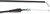 Moose Offroad Black Vinyl Throttle Cable - 38-1/4" - Suzuki 45-1121