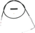 Drag Specialties Black Vinyl Idle Cable - 52" 0651-0621
