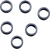 Drag Specialties Replacement Oil Line Seals - 6-Pack 0711-0063