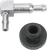 Wsm Single Tank Fitting - 90° - 1/4" 07-276