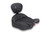 Mustang Deluxe Touring Solo Seat - W/ Backrest - Dark Cherry Stitch - Flt/Flh '23-'25 89401DC