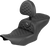 Saddlemen Roadsofa Seat - With Backrest - Gray Stitch - Flh/Flt '23-'25 823-07-210B2