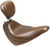 Mustang Wide Tripper Seat - With Driver'S Backrest - Brown 83049