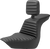 Saddlemen Tour Step-Up Seat - Rider Backrest - Tuck-N-Roll - Flsb/Fxlr '18-'24 818-29-191BR