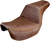 Saddlemen Step-Up Seat - Rear Lattice Stitched - Brown - Dyna 806-04-173BR