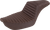 Saddlemen Step-Up Seat - Front Tuck-N-Roll/Rear Lattice Stitch - Brown - Dyna 896-04-176BR