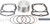 Wiseco Piston Kit With Gaskets - 96.00 Mm - Honda PK1233