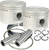 S&S Cycle Piston Kit - For 80" Stock Or S&S Heads - 3.500" - +0.010" 920-0026