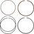 Wossner Piston Ring Set - 75.00 Mm 750XAS-3