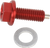 Moose Offroad Magnetic Drain Plug - Red - Honda DP129