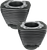 S&S Cycle Cylinder - 3.500" - Wrinkle Black With Highlighted Fins - Evolution Big Twin 91-7710