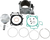 Cylinder Works Cylinder Kit - High Compression - 96.00 Mm - Honda 10002-K02HC