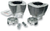 Revolution Performance, Llc Cylinder Kit - Monster Big Bore - 100" - Black W/Highlighted Fins - Evolution Big Twin '84-'99 RP201-210W