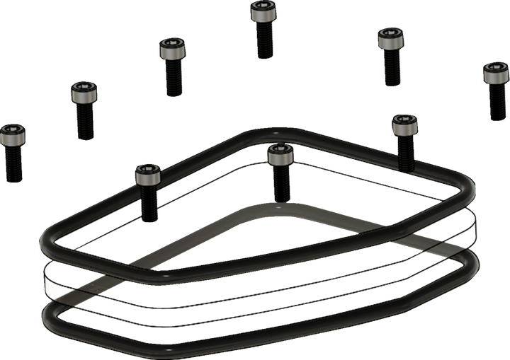 Trask Assault Cam Cover Repair Kit - Twin Cam TM-017-RK