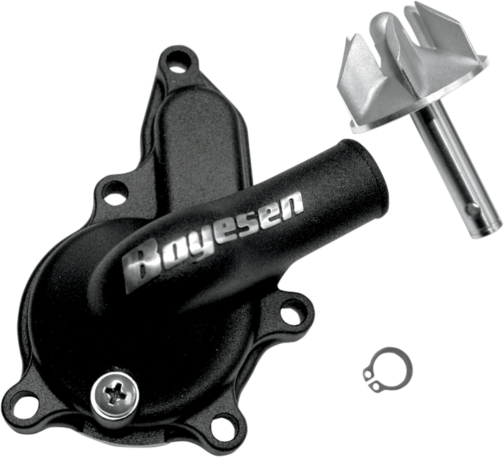 Boyesen Impeller/Waterpump Cover - Black - Suzuki WPK-28B
