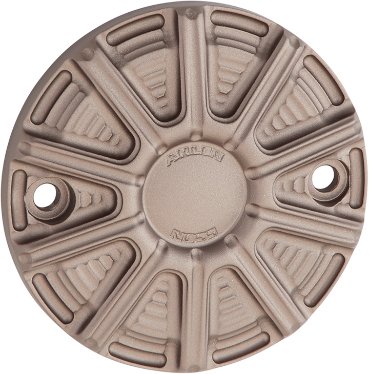 Arlen Ness Points Cover - Titanium - M8 700-015
