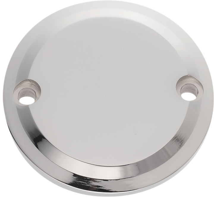 Joker Machine Timing Cover - Smooth - Chrome - M8 02-971-3