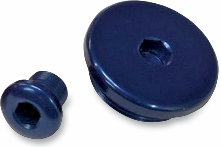 Works Connection Engine Timing Plug - Blue - Yamaha 24-590