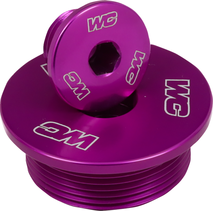 Works Connection Engine Plug - Purple - Honda 24-P604