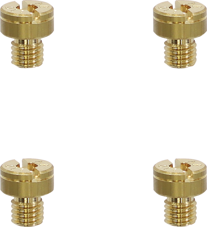 Ebc A-Bax Precision Mikuni-Style Slot Head (Sj Prefix) Main Jets - #135 - 4-Pack SJ135-4