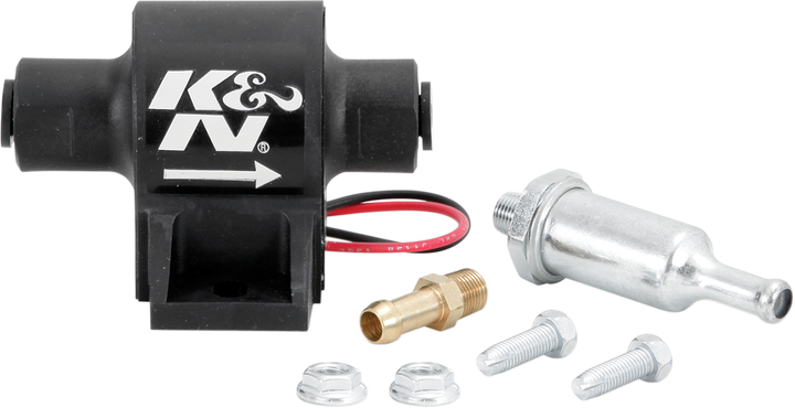 K & N Inline Fuel Pump - 1.0 - 2.0 Psi 81-0400