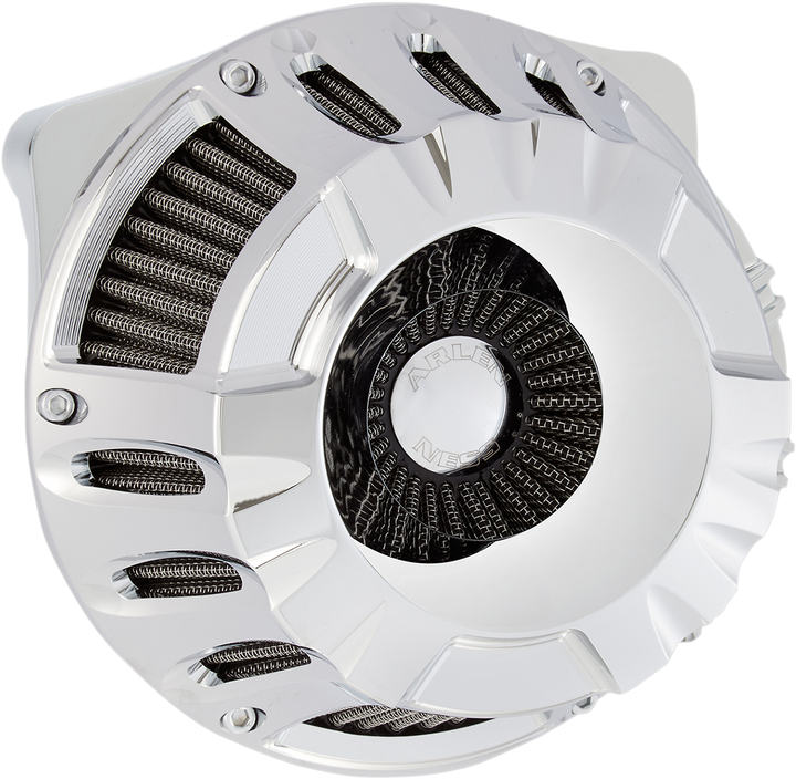 Arlen Ness Inverted Series Air Cleaner Kit - Chrome 18-928