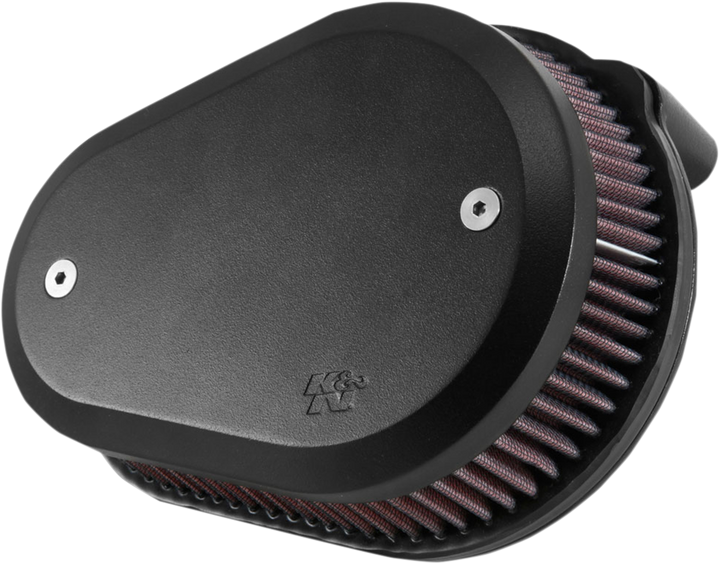 K & N Street Metal Air Intake Kit - Flare - Black - Twin Cam RK-3932B