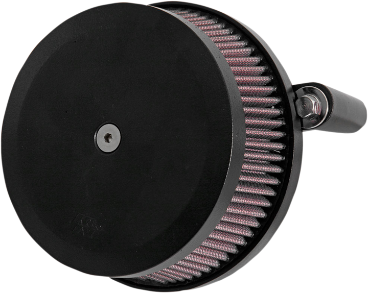K & N Street Metal Air Intake Kit - Hammer - Black - Twin Cam RK-3933B