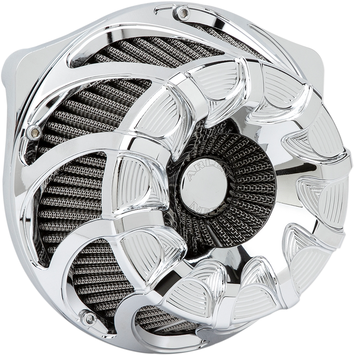 Arlen Ness Inverted Series Air Cleaner Kit - Chrome 18-982
