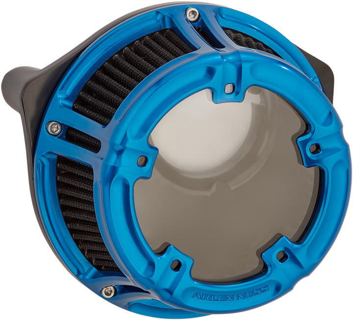 Arlen Ness Method Clear Series Air Cleaner - Blue 18-183
