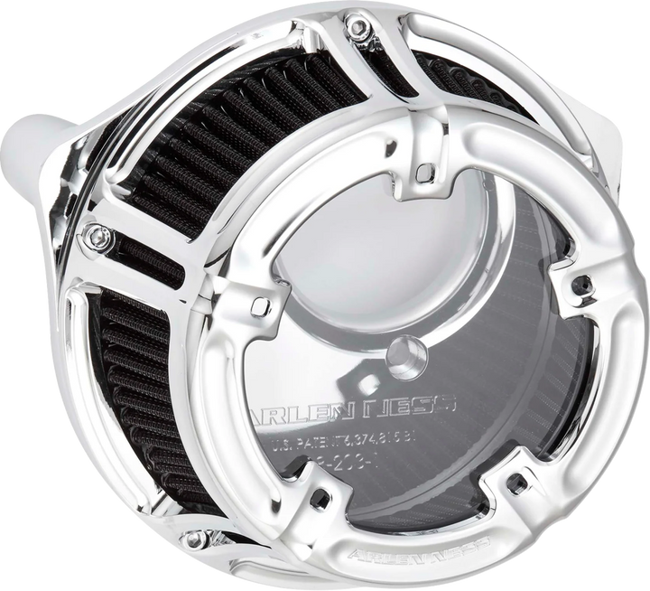 Arlen Ness Method Clear Series Air Cleaner - Chrome 600-238