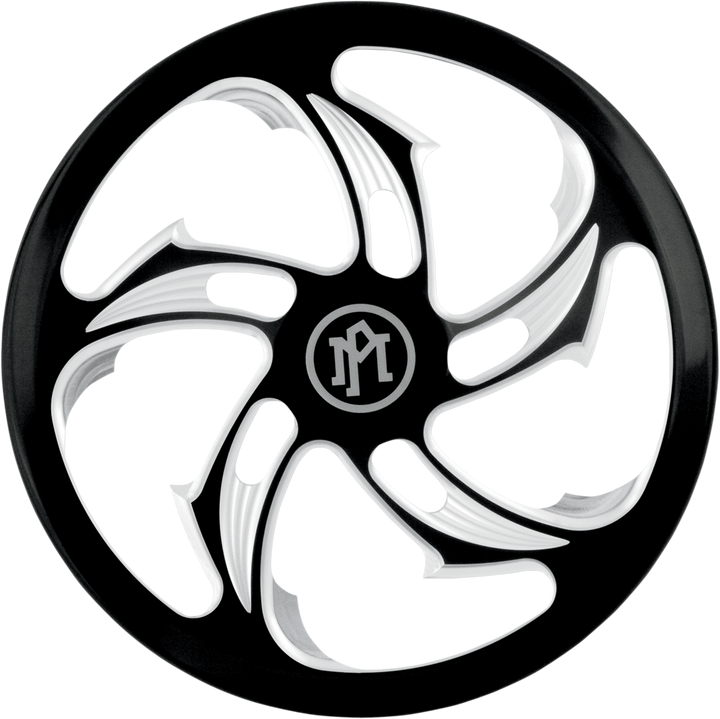 Performance Machine (Pm) Super Gas Universal Faceplate - Rival - Contrast Cut 0206-2010RVL-BM