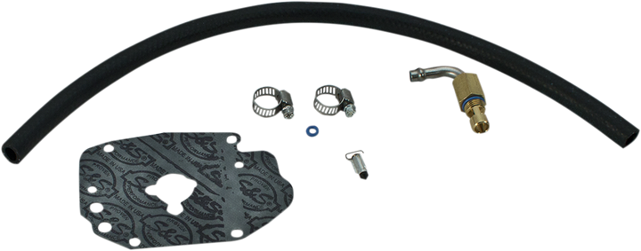 S&S Cycle Retrofit Carburetor Fuel Line Kit - Super E/G 190-0005