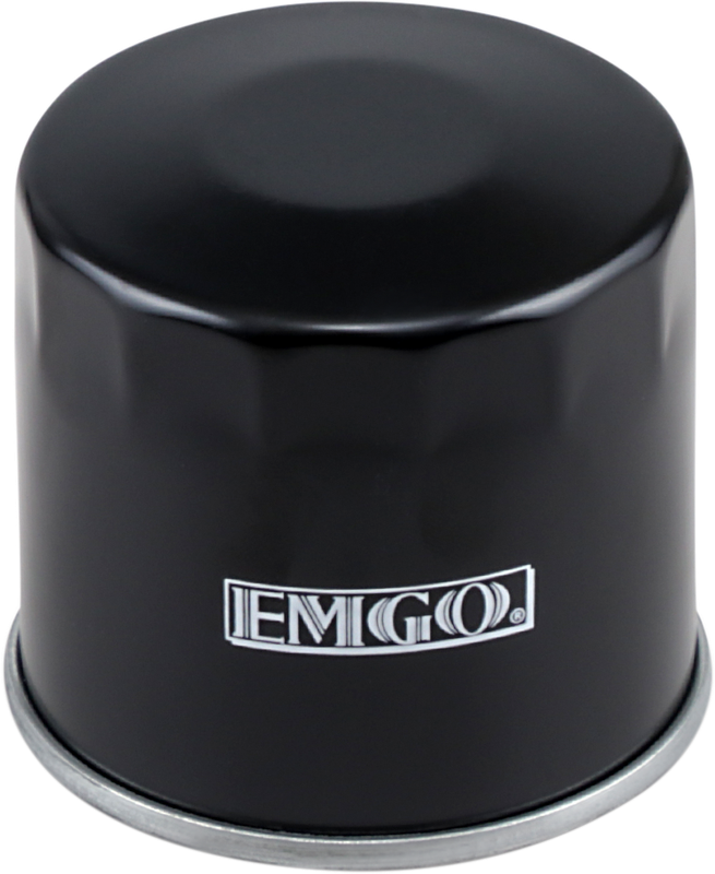Emgo Micro-Tech Oil Filter - Black 10-55662