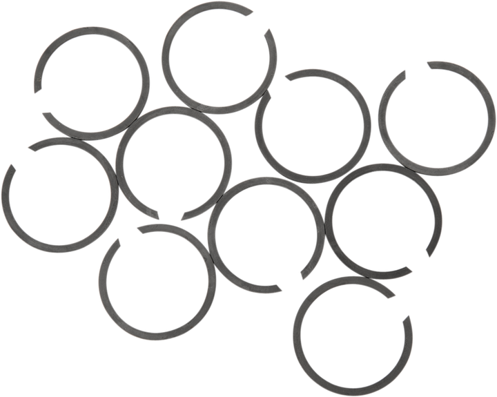 Eastern Motorcycle Parts Retaining Rings - Main Drive Gear - 10 Pack - '06-'17 Twin Cam 42-0100