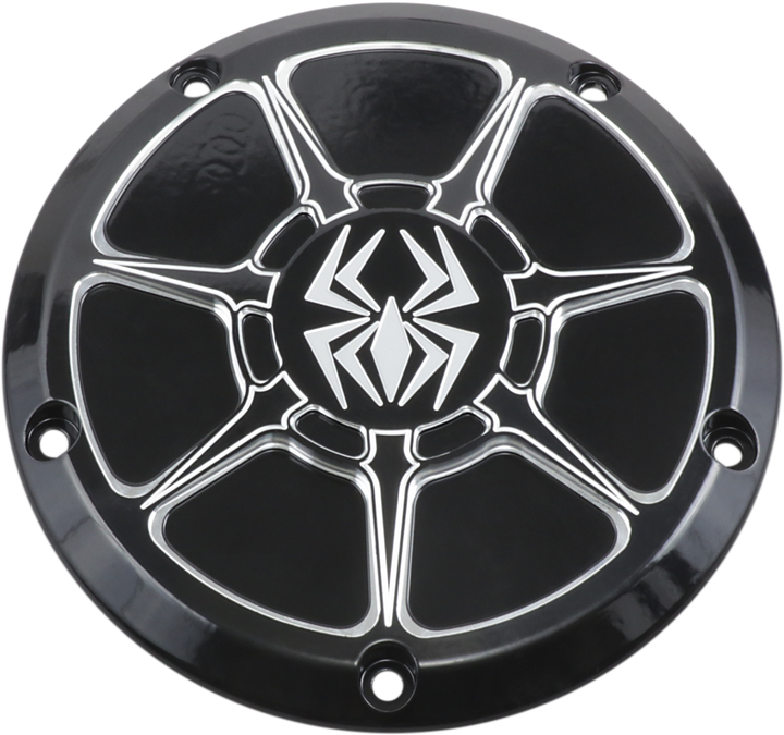 Rekluse Derby Cover - Gloss Black - Touring/Trike RMS-0515005