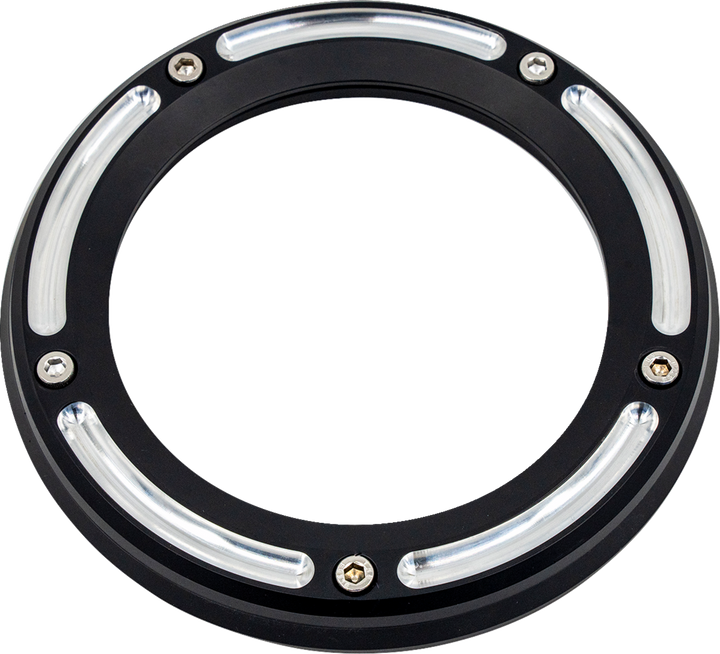 Trask Assault Derby Cover With Window - Reverse Cut - Touring/Trike TM-0041RC