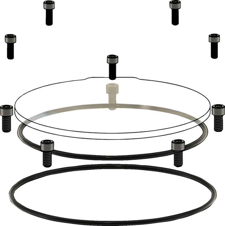 Trask Assault Derby Cover Repair Kit - Big Twin TM-0040-RK