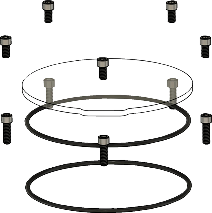 Trask Assault Derby Cover Repair Kit - Softail TM-0042-RK