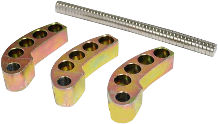 Bikeman Performance Goldstar Magnetic Adjustable Clutch Weights - 56 G To 78 G - Polaris 07-GSW-5678