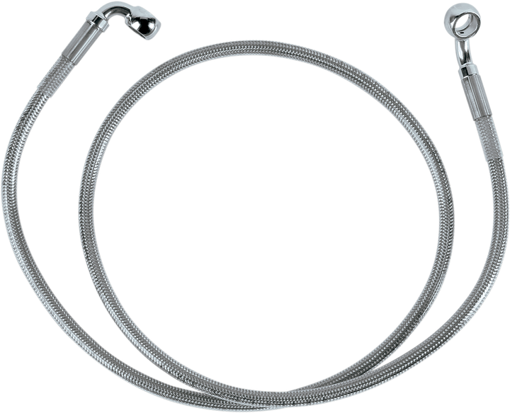 Drag Specialties Brake Line - Front (Upper) - Stainless Steel 1204-2735