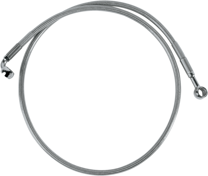 Drag Specialties Brake Line - Front (Upper) - Stainless Steel 1204-2753