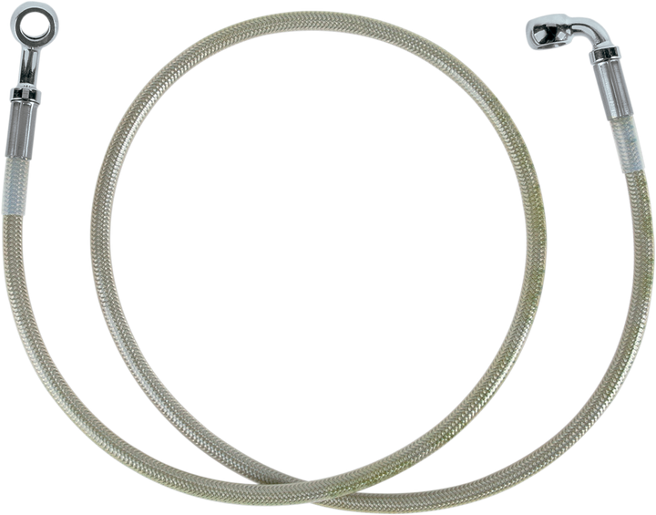 Drag Specialties Brake Line - Front (Upper) - Stainless Steel 1204-2754