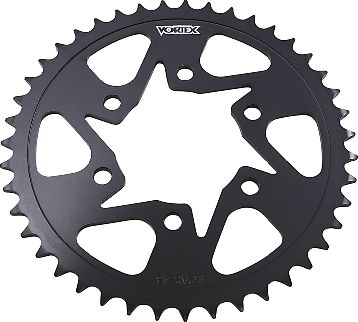 Vortex Steel Rear Sprocket - 43 Tooth - Kawasaki 452AS-43
