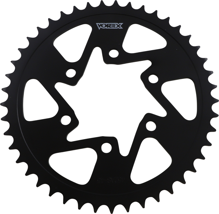 Vortex Steel Rear Sprocket - 45 Tooth - Kawasaki 452AS-45