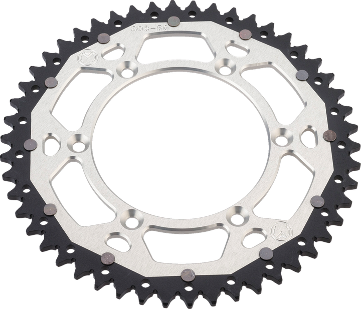 Moose Offroad Dual Sprocket - Silver - 49 Tooth 1210-822-49-11X