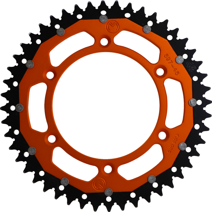 Moose Offroad Dual Sprocket - 48 Tooth - Orange - Husqvarna/Husaberg/Ktm 1210-897-48-14X